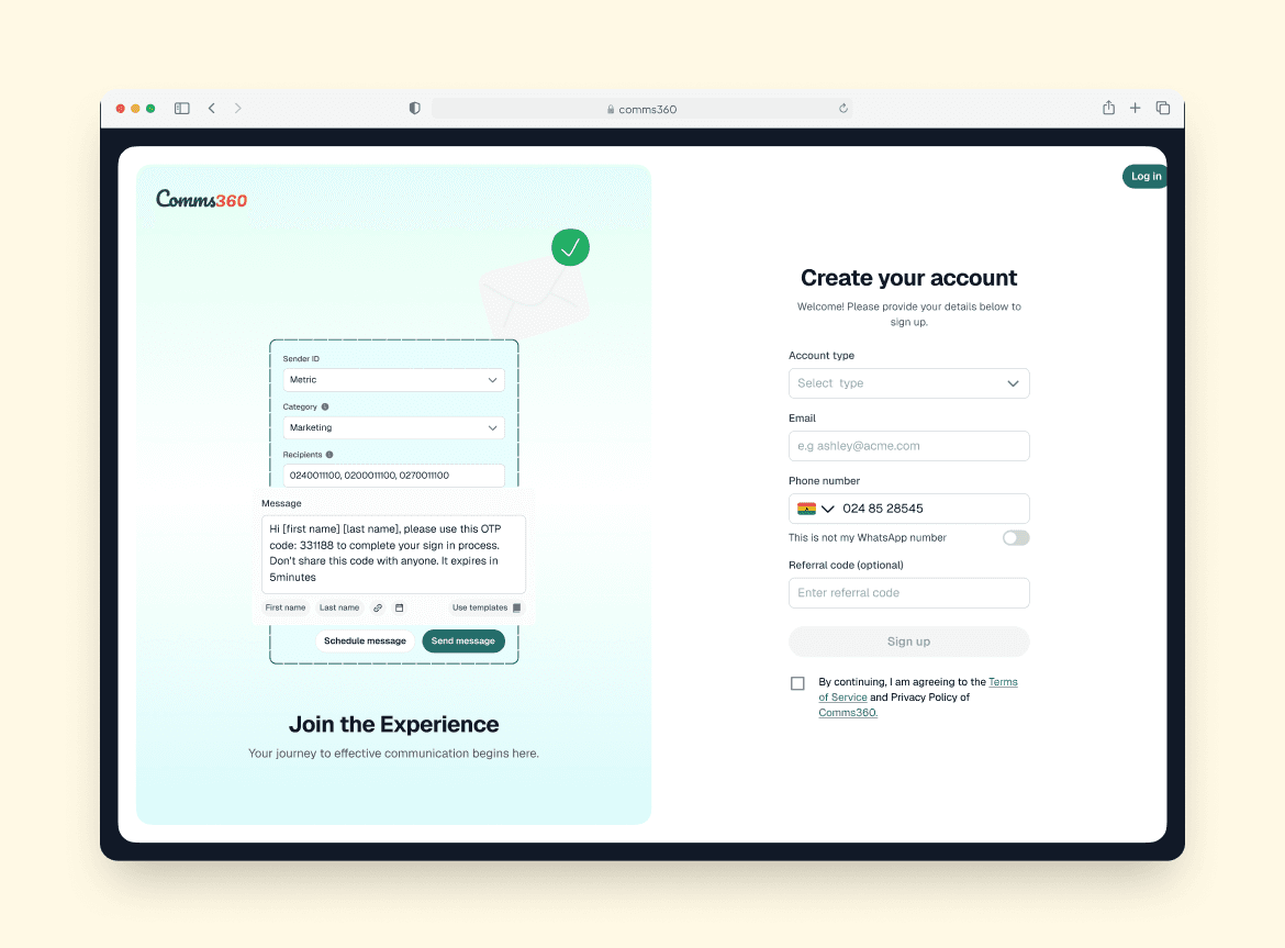 Seamless Onboarding for Individuals & Organizations